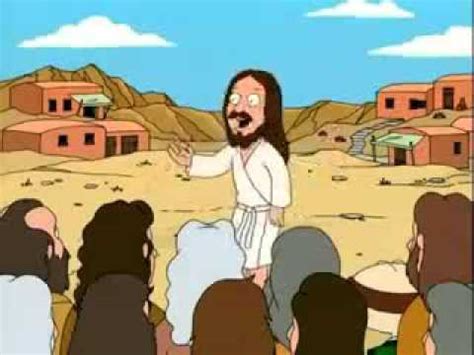Jesus performing magic on family guy